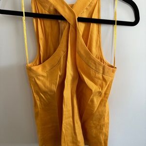 NWOT Antonio Melani Golden Honey Top Size 6